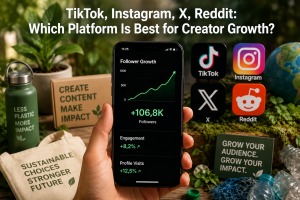 , TikTok, Instagram, X, Reddit: Which Platform Is Best for Creator Growth?